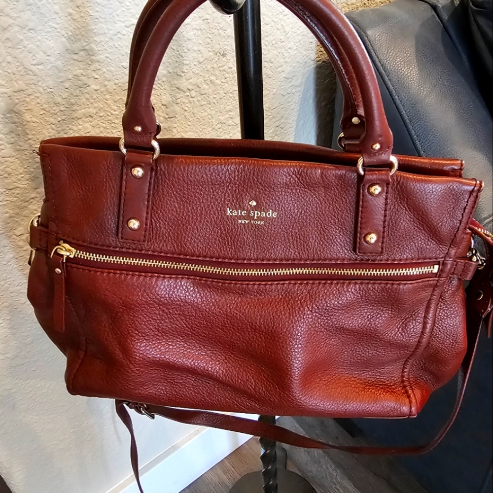 Kate Spade handbag Elegant Brown Leather Handbag